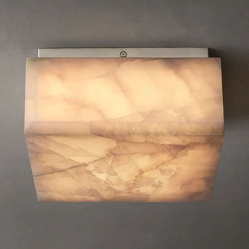 Riveage Calcite Square Flushmount 6