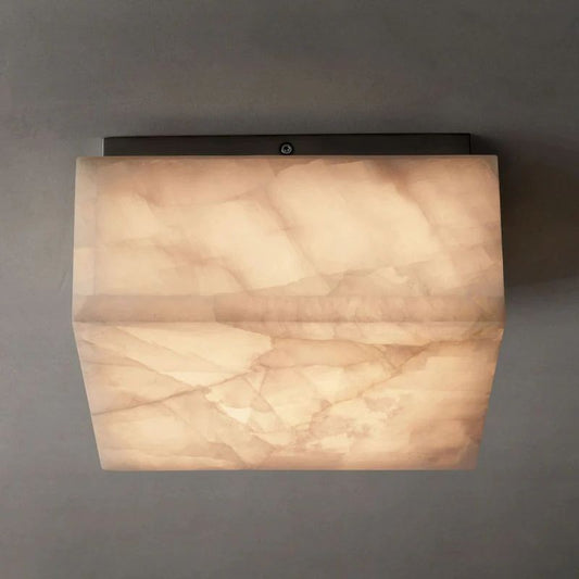 Riveage Calcite Square Flushmount 6