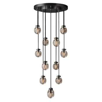 Roby Spherical Modern Round Chandelier 22
