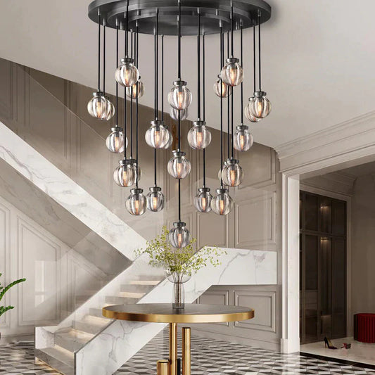 Roby Spherical Modern Round Chandelier 38
