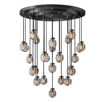 Roby Spherical Modern Round Chandelier 38