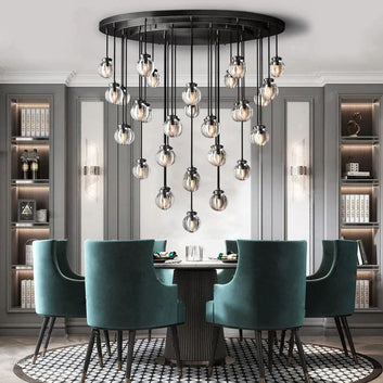 Roby Spherical Modern Round Chandelier 48