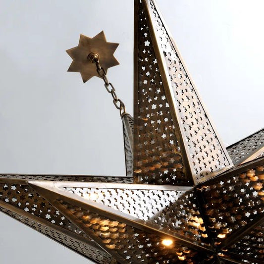 LA Star of Sky  5 Lights  Chandelier