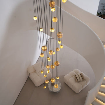 Sultana Alabaster Cluster Chandelier