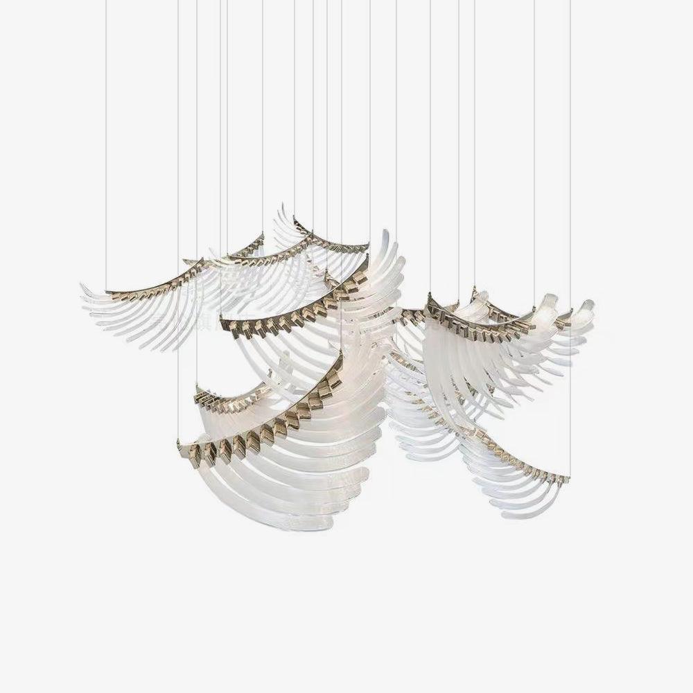 Tiered Palmette Chandelier | Lamer Lighting (2)