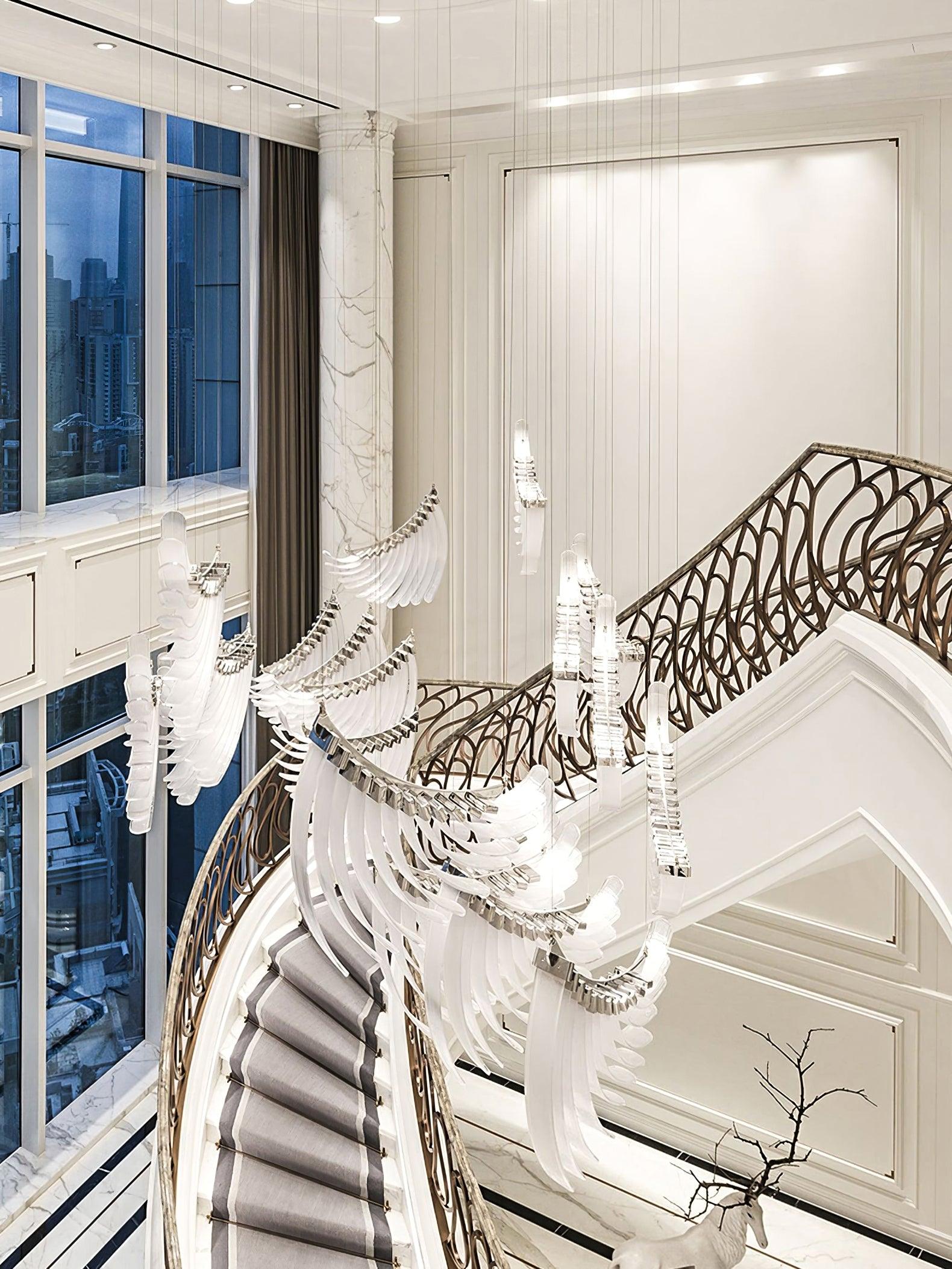 Tiered Palmette Chandelier | Lamer Lighting (14)