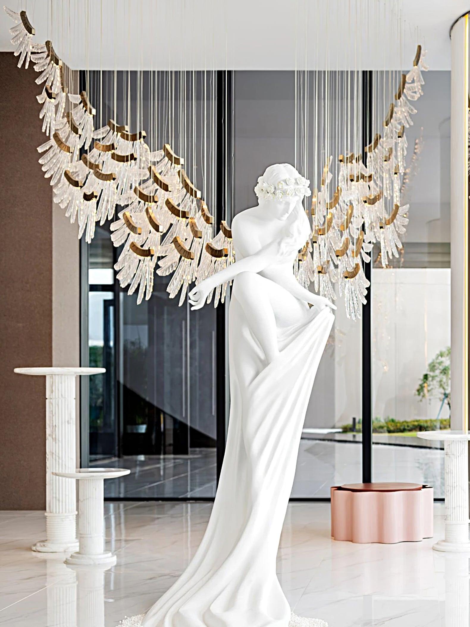 Tiered Palmette Chandelier | Lamer Lighting (16)