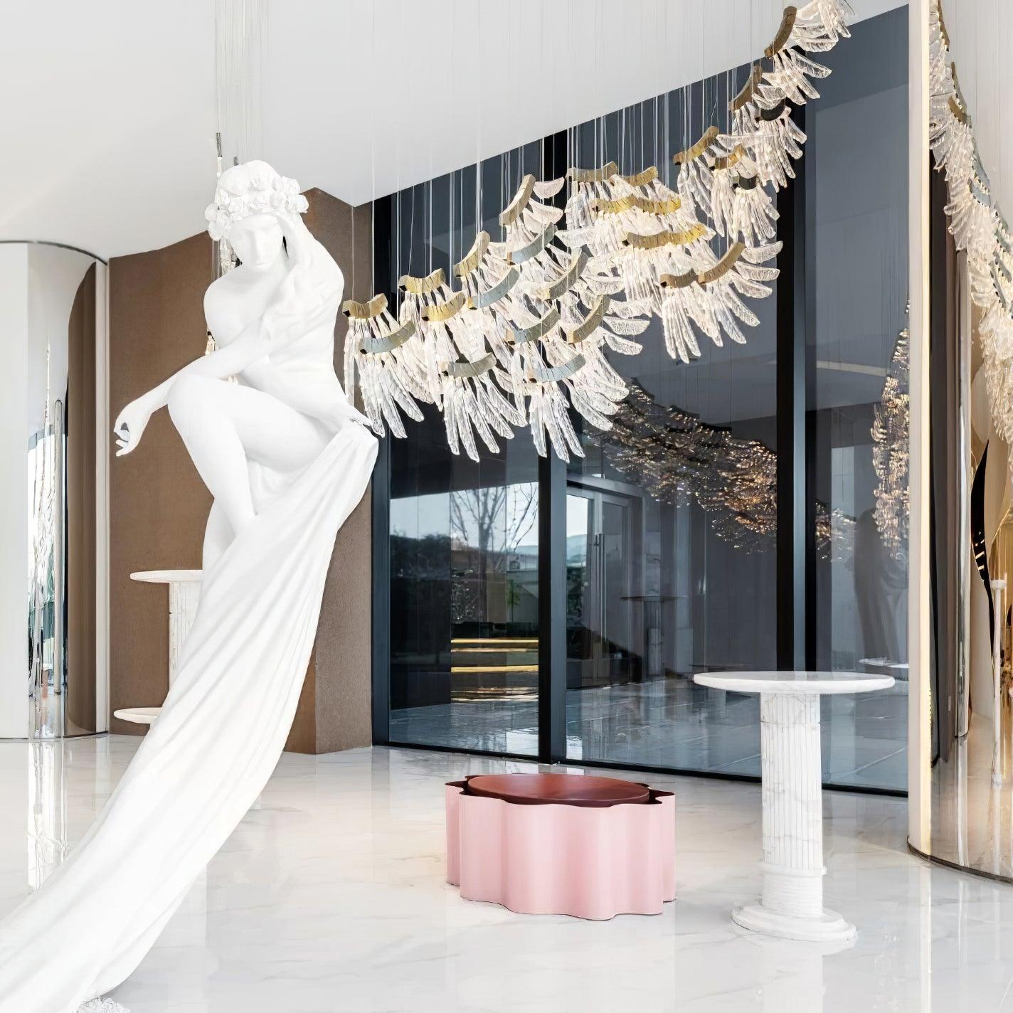 Tiered Palmette Chandelier | Lamer Lighting (4)
