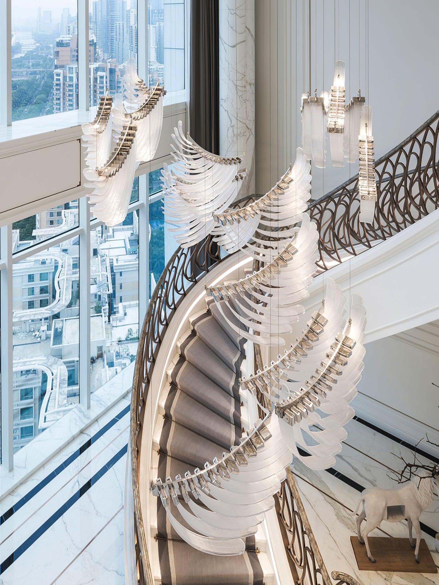 Tiered Palmette Chandelier | Lamer Lighting (8)