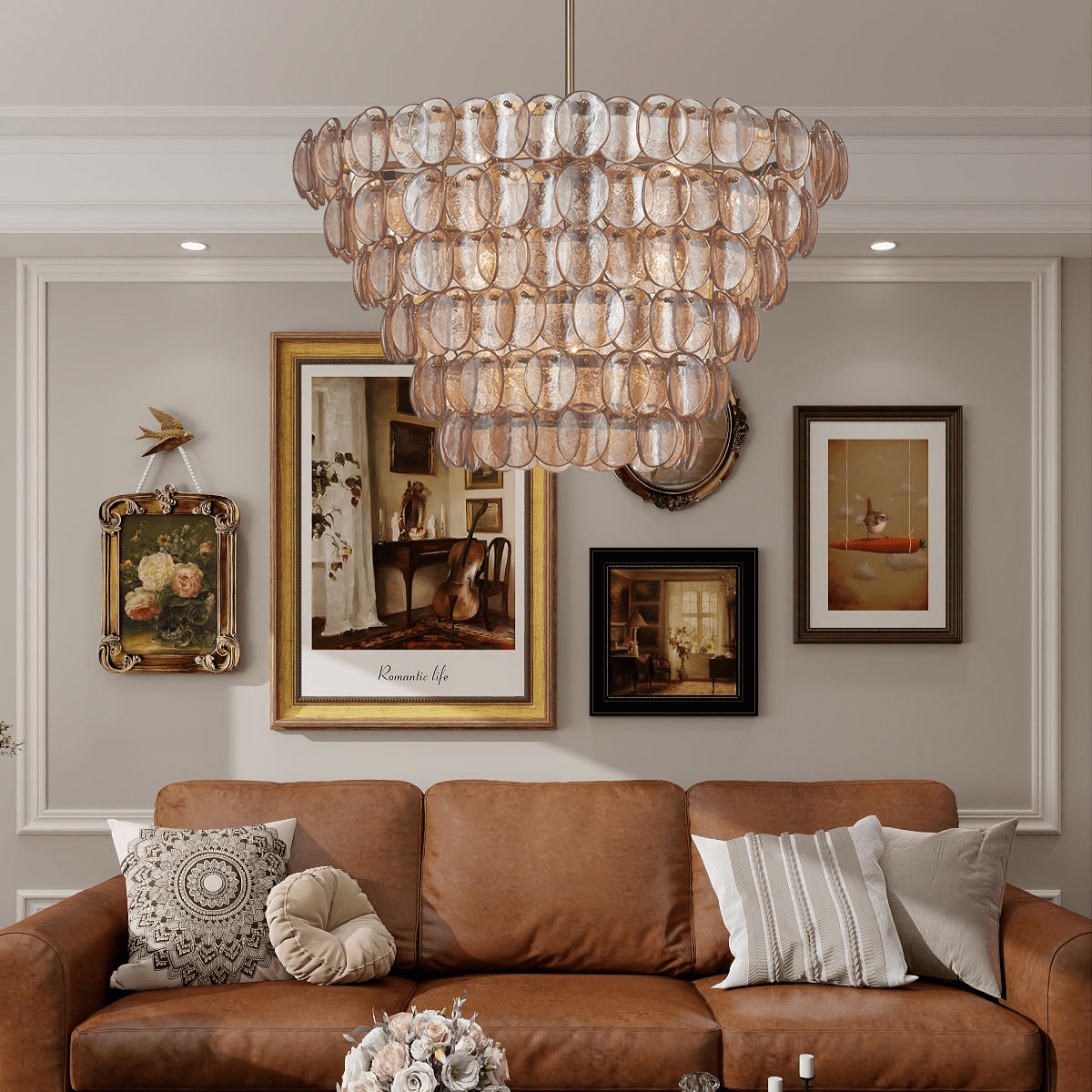 Uroko Large Chandelier - Vakkerlight