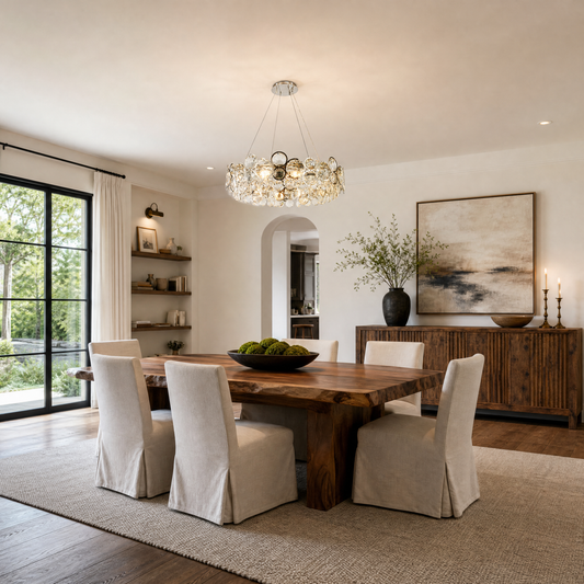 Velo Crystal Globe Chandelier