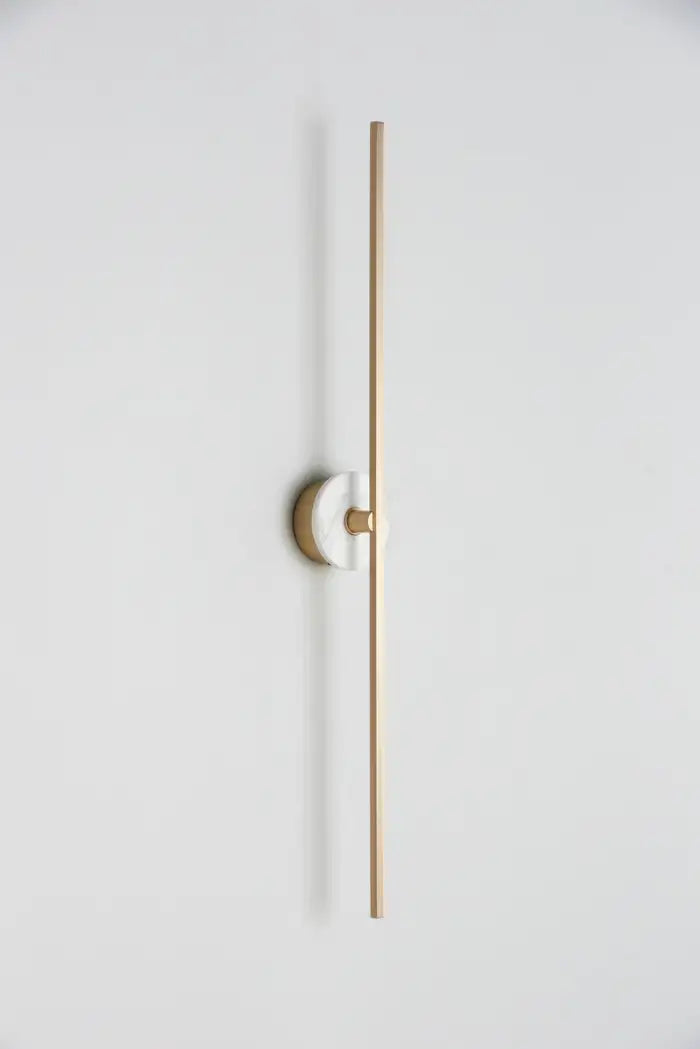 Grand Wall Sconce With Alabaster 37''H
