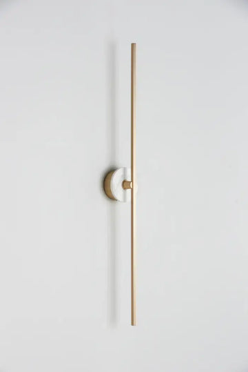 Grand Wall Sconce With Alabaster 37''H