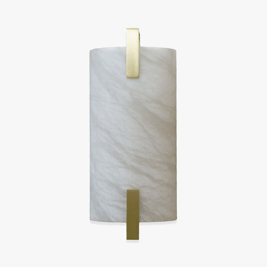 Lamer Lighting Luminous Alabaster Dual-Light Wall Sconce - Background Shot