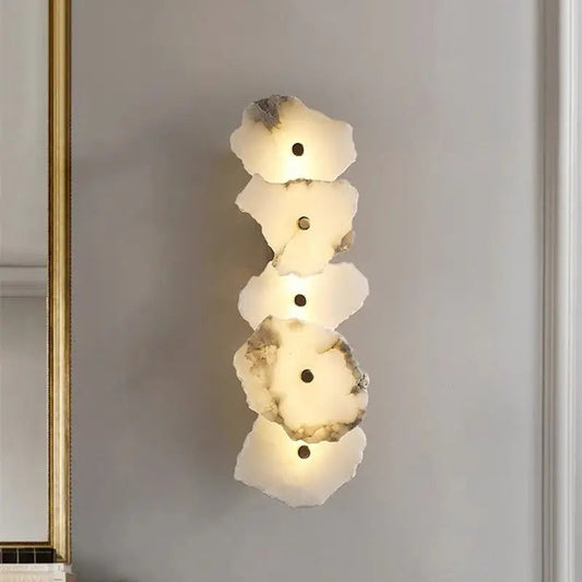 Real Alabaster Wall Sconces Modern | Lamer Lighting (2)