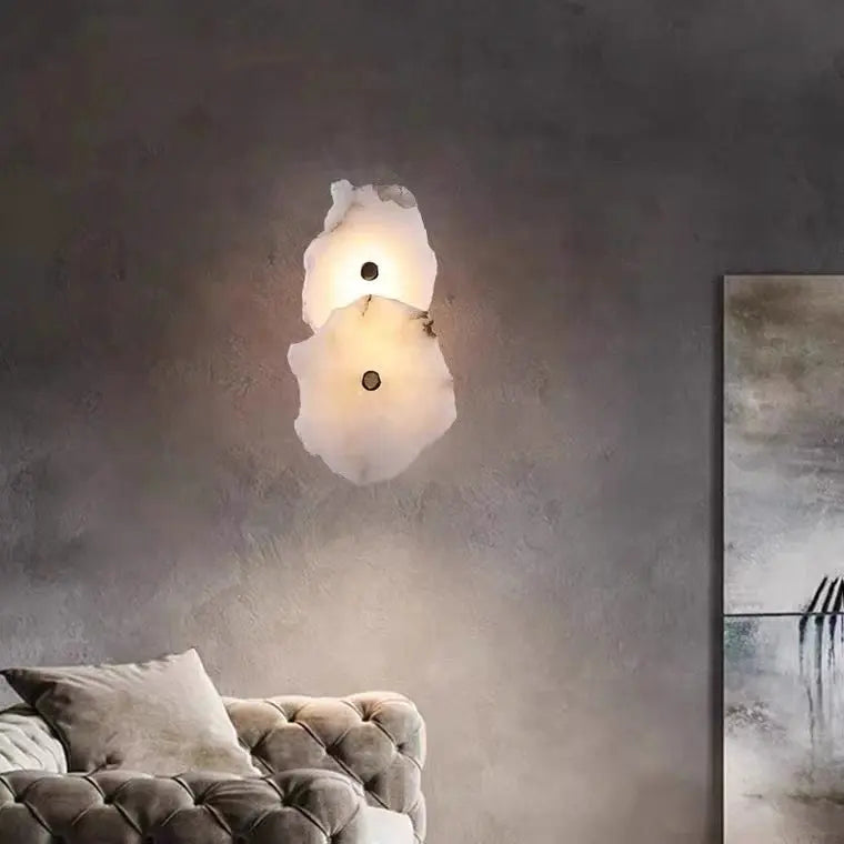 Real Alabaster Wall Sconces Modern | Lamer Lighting (3)