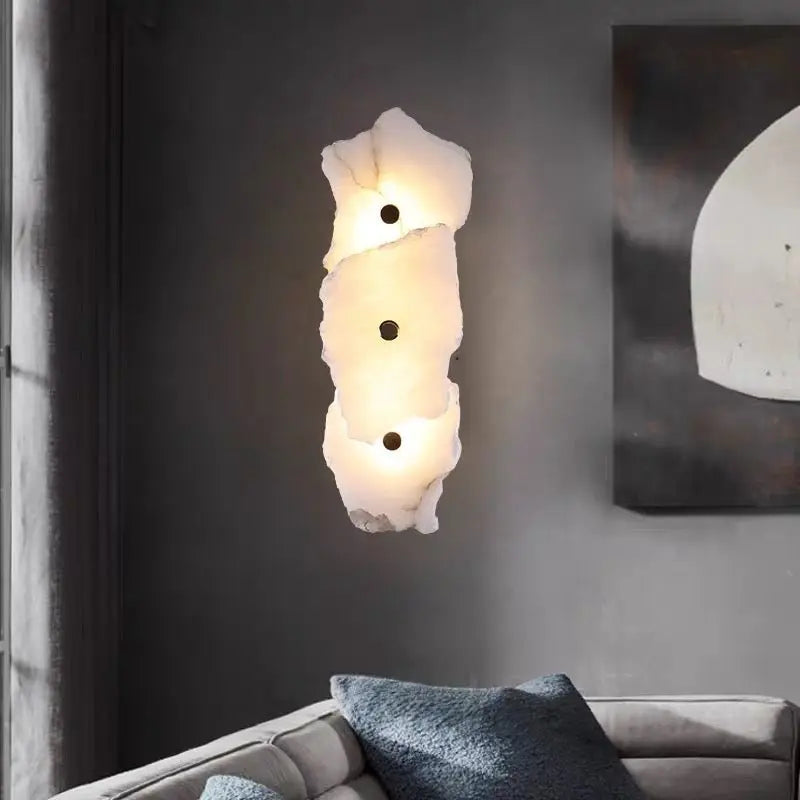 Real Alabaster Wall Sconces Modern | Lamer Lighting (4)