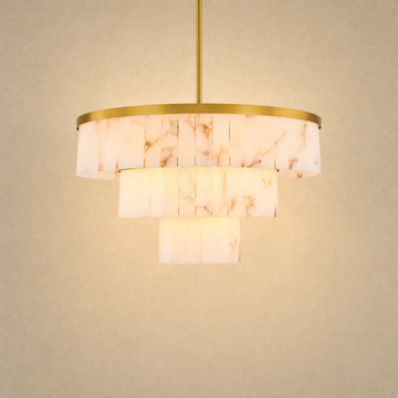 Pendant Light in gold