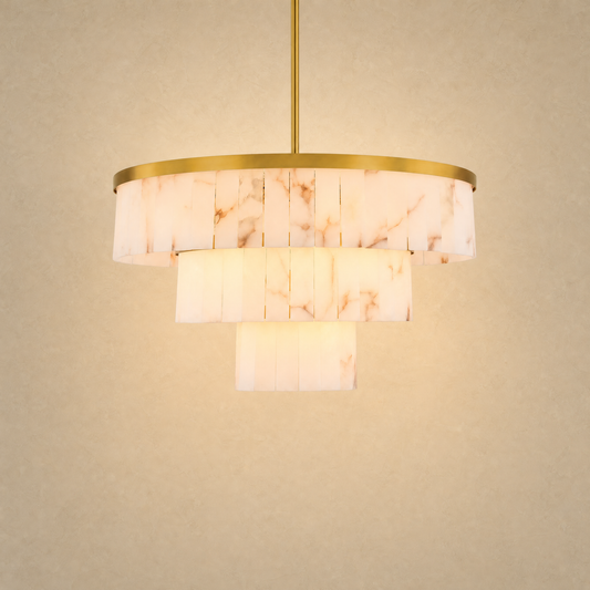 Pendant Light in gold