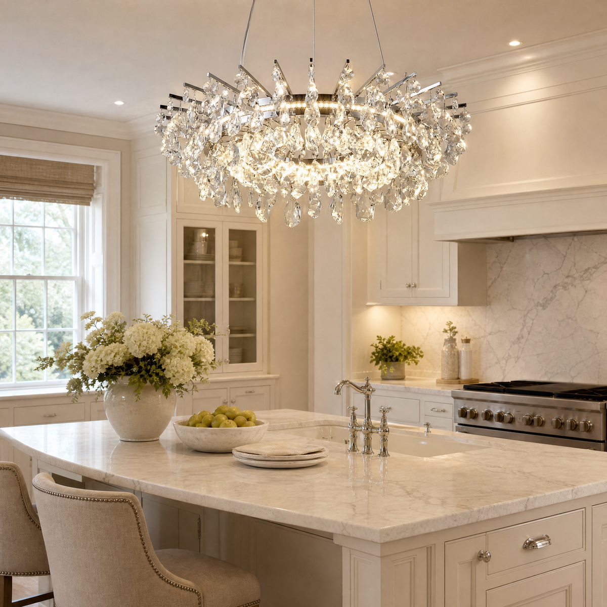 Yiosi Series Crystal Chandelier Style N