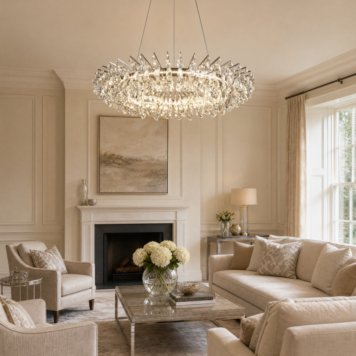 Yiosi Series Crystal Chandelier Style N