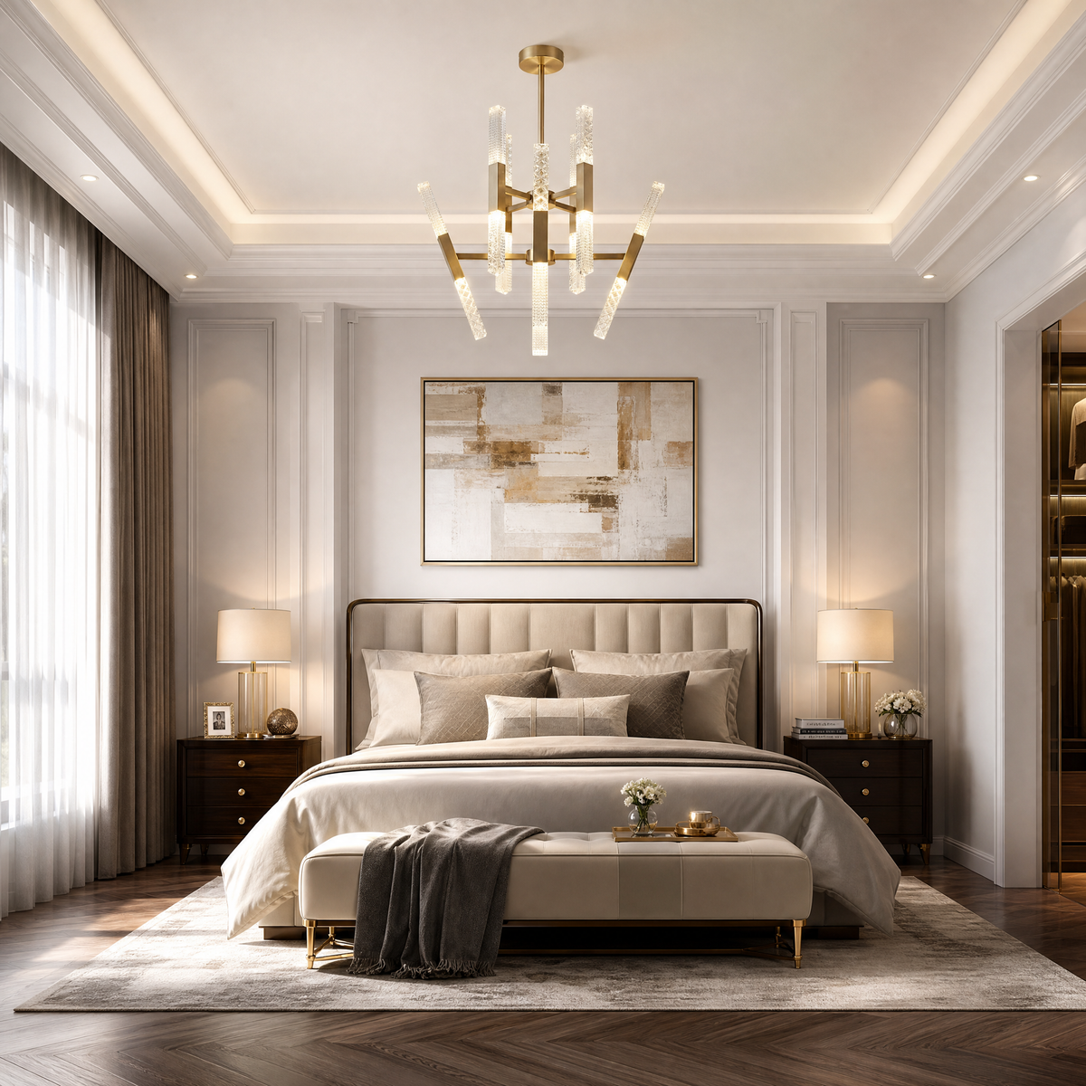 Yiosi Series Glass Pendant Light Style E
