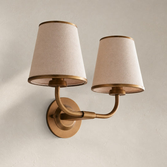 Adria Double Sconce