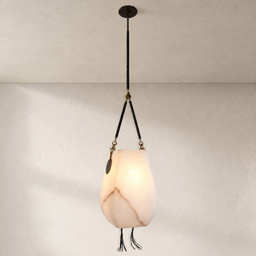 Alabaster Kalathi Lantern Pendant