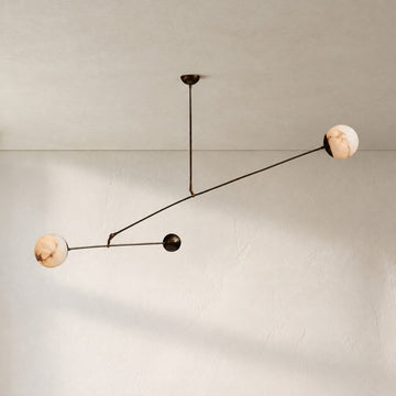 Alabaster Mobile Chandelier