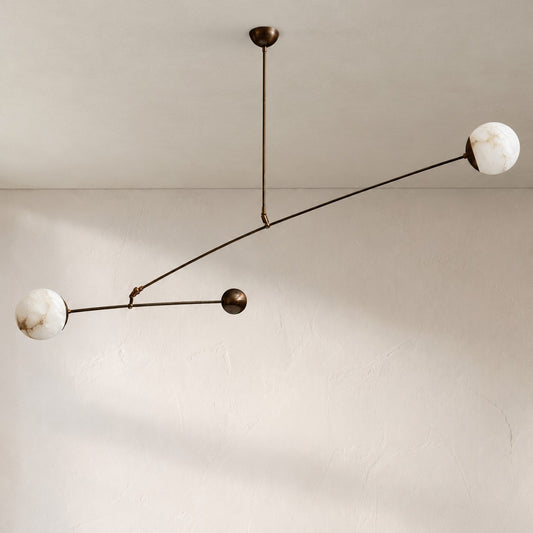 Alabaster Mobile Chandelier