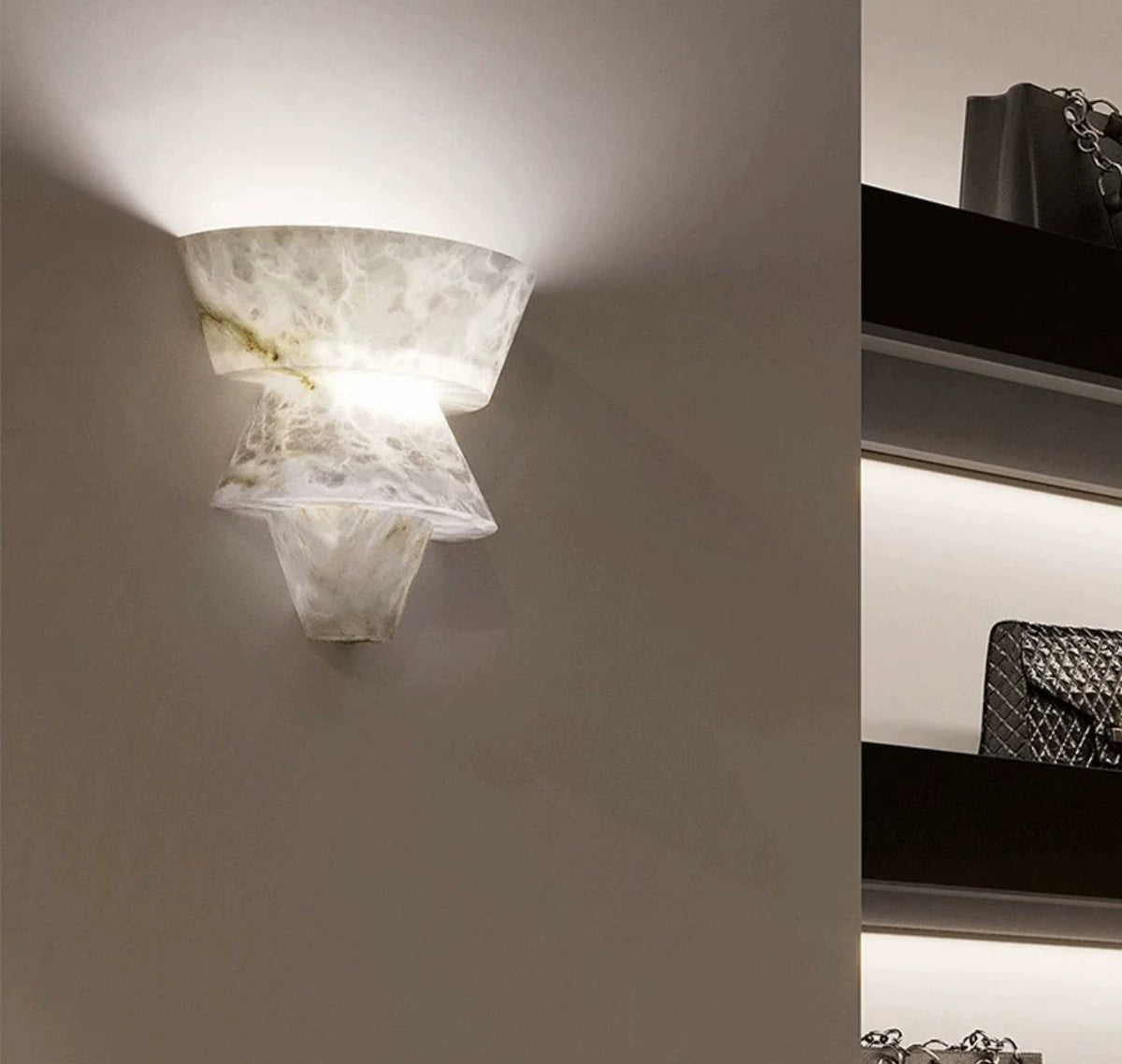 Alabaster Wall Lamp