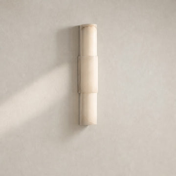 Alba Cascade Alabaster Wall Sconce