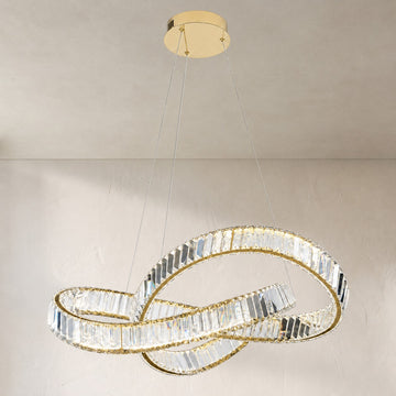 Aletta Slim Halo Ring Chandelier