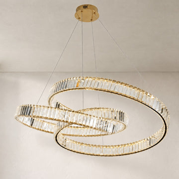 Aletta Slim Round Chandelier