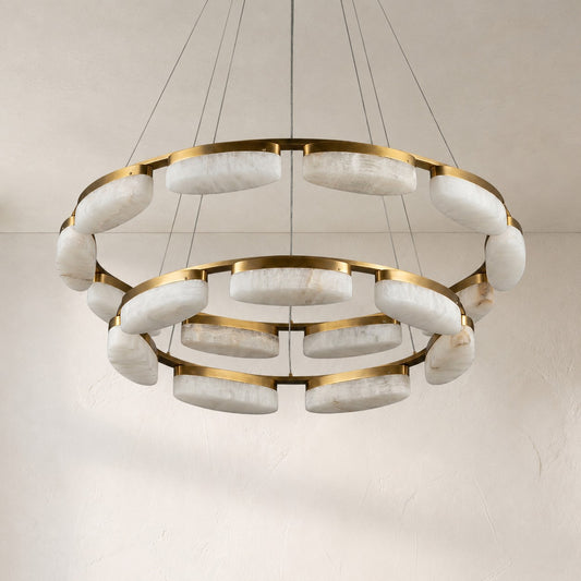 Amara Double Ring Chandelier