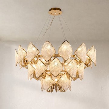 Ananas Pineapple Three-Tier Chandelier