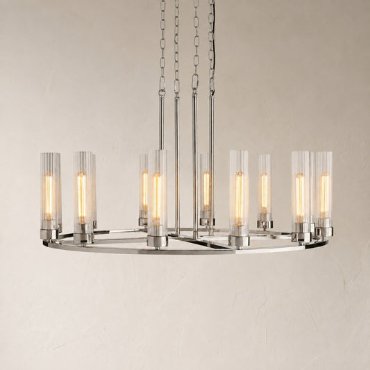 Andreas Round Chandelier 10/12 Light