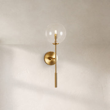 Apollo Glass Ball Wall Sconce