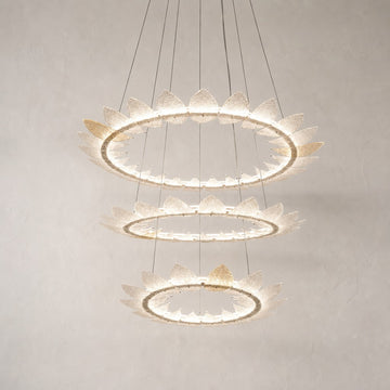Aster Triple Ring Pendant Light