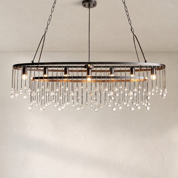 Aubrey 7 Light Oval Chandelier