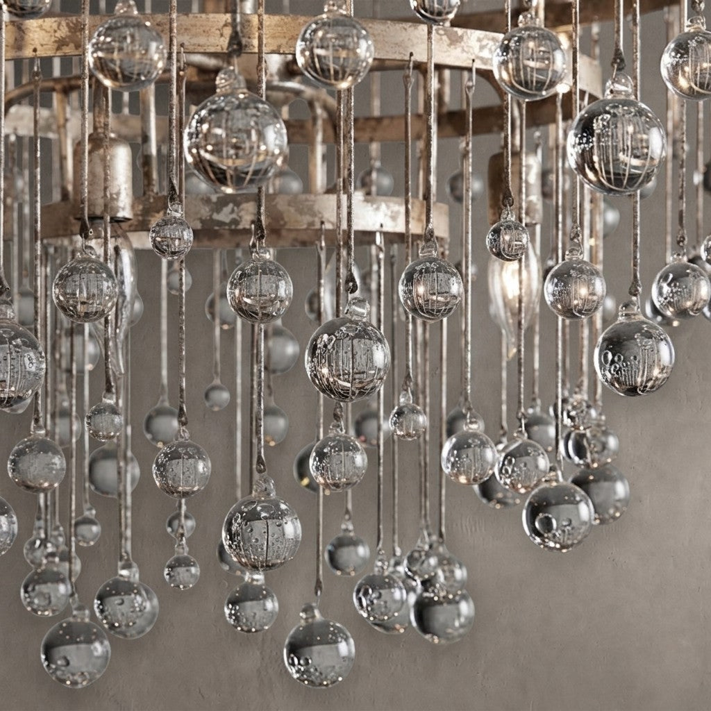 Aubrey Modern Crystal Ball 4 Tier Chandelier | Lamer Lighting (6)