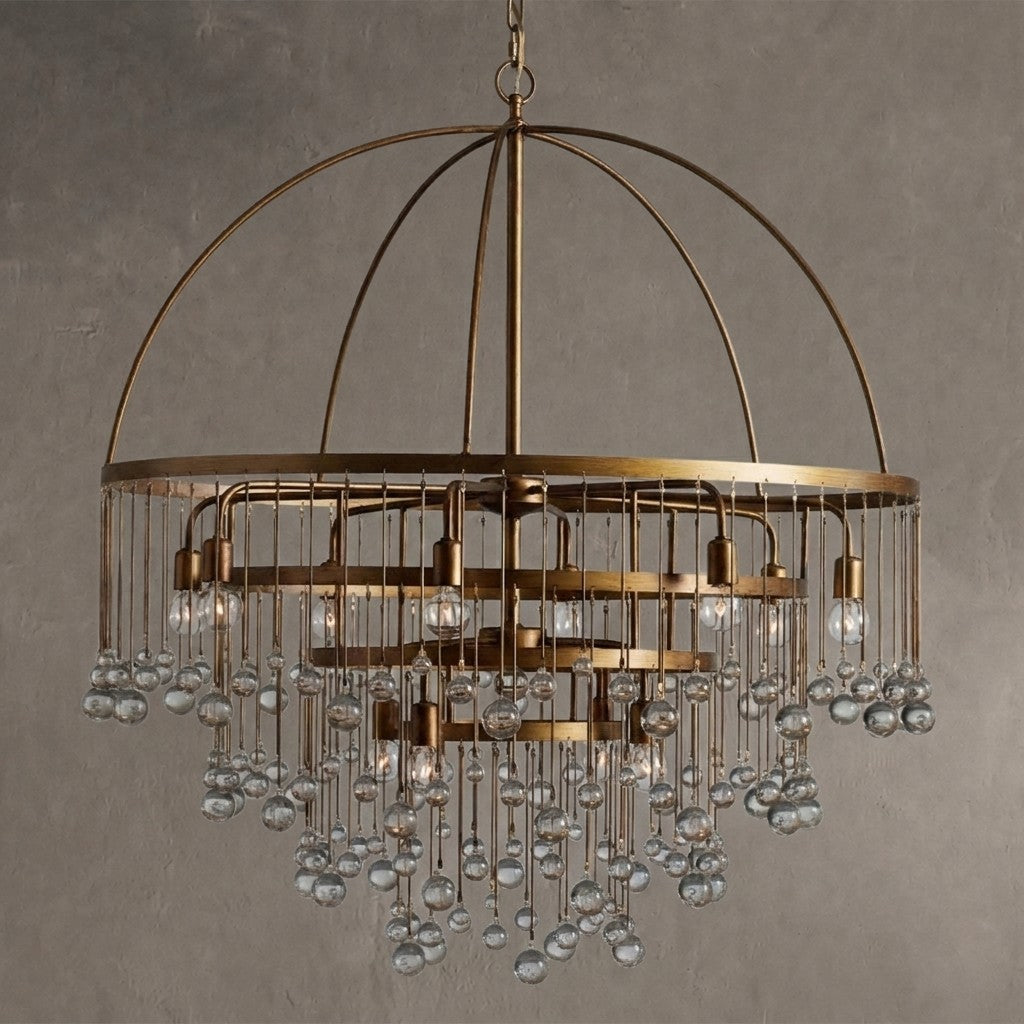 Aubrey Modern Crystal Ball 4 Tier Chandelier | Lamer Lighting (2)