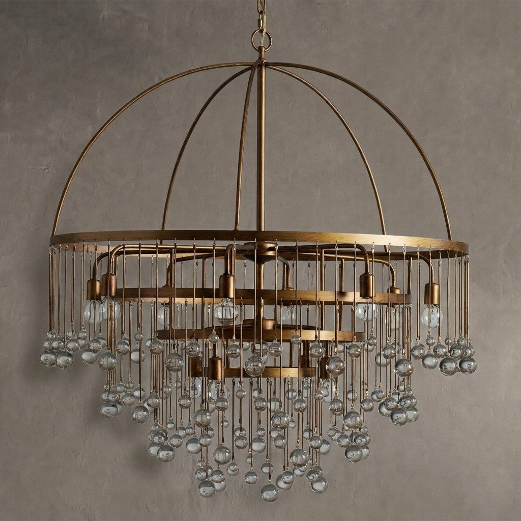 Aubrey Modern Crystal Ball 4 Tier Chandelier | Lamer Lighting (7)