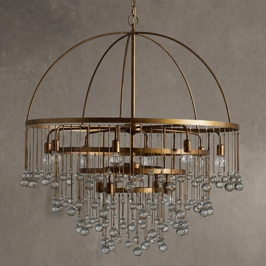 Aubrey Modern Crystal Ball 4 Tier Chandelier | Lamer Lighting (4)