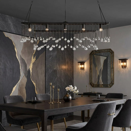 Aubrey Rectangular Chandelier 47''60''