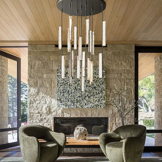 Auburn Crystal Round Chandelier 24‘’ 40‘’ 56‘’