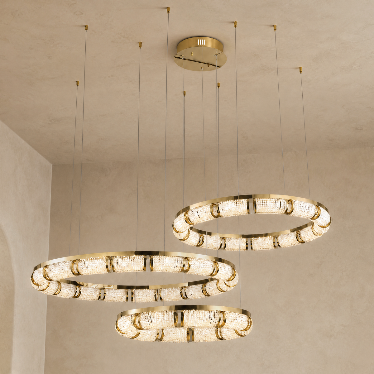 Aurora Smart Cascade Chandelier