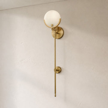 Ava Brass Wall Lamp