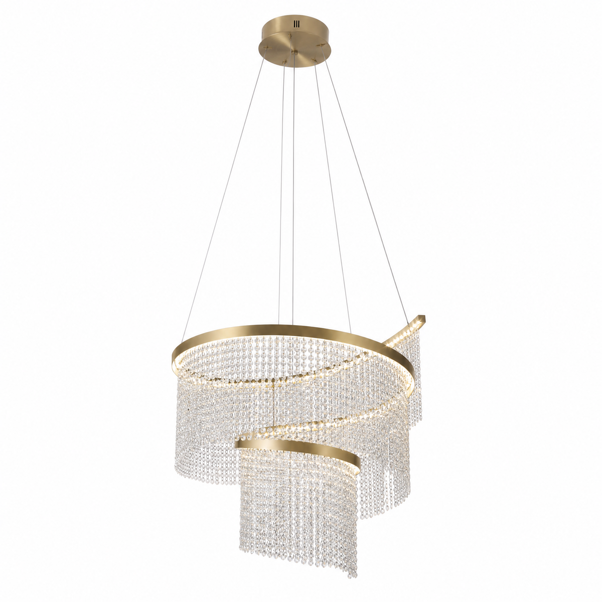 Bacca Crystal Chandelier — product photo