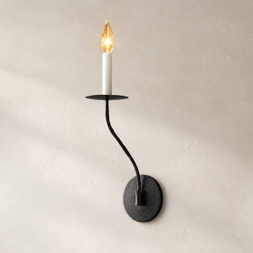 Belfair Curved Arm Wall Sconce
